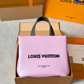 Louis Vuitton p185 Mini Shopper Pharrell Williams Saffron Clutch