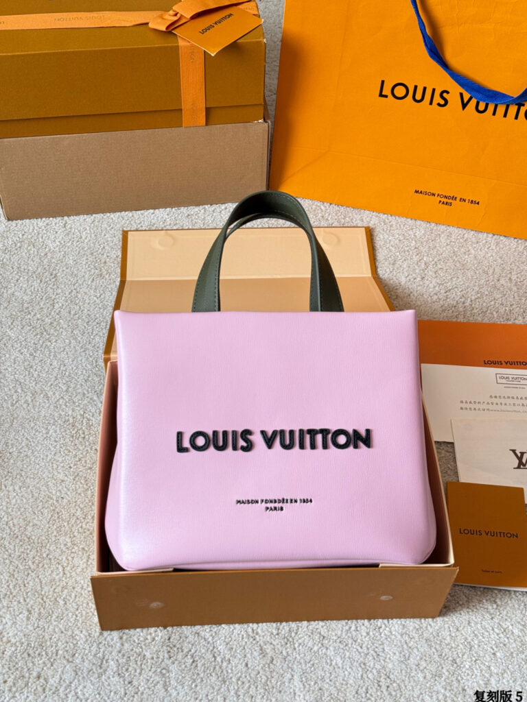 Louis Vuitton Mini Shopper Pharrell Williams Saffron Black Calfskin Leather editorial product context 1