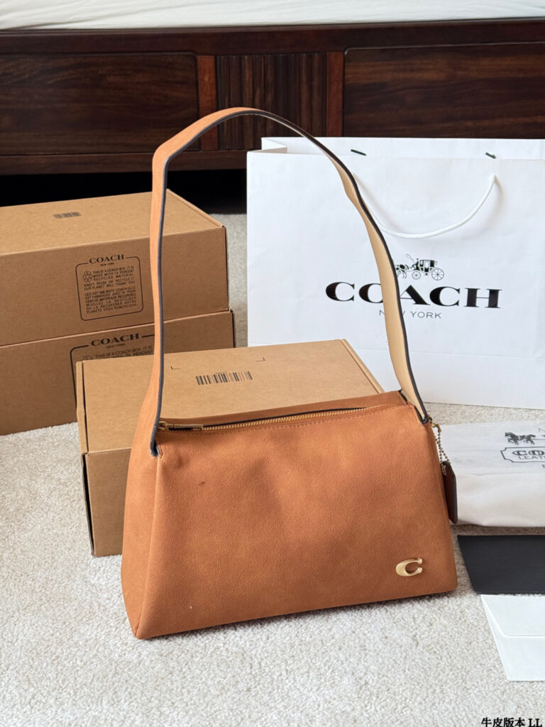 Coach Lola Leather Bag 18 x 10 cm editorial product context 2