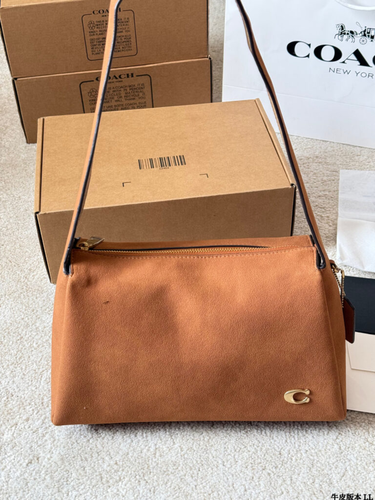 Coach Lola Leather Bag 18 x 10 cm editorial product context 3