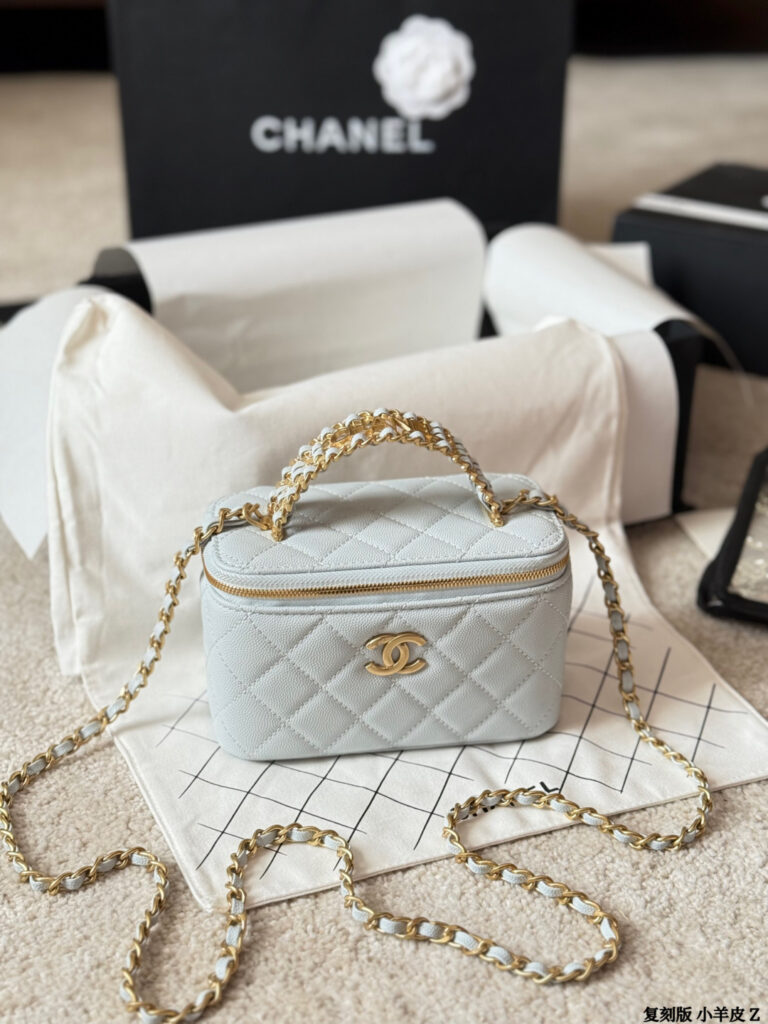 Chanel Logo Black Calfskin Leather Crossbody Bag 16 cm editorial product context 2