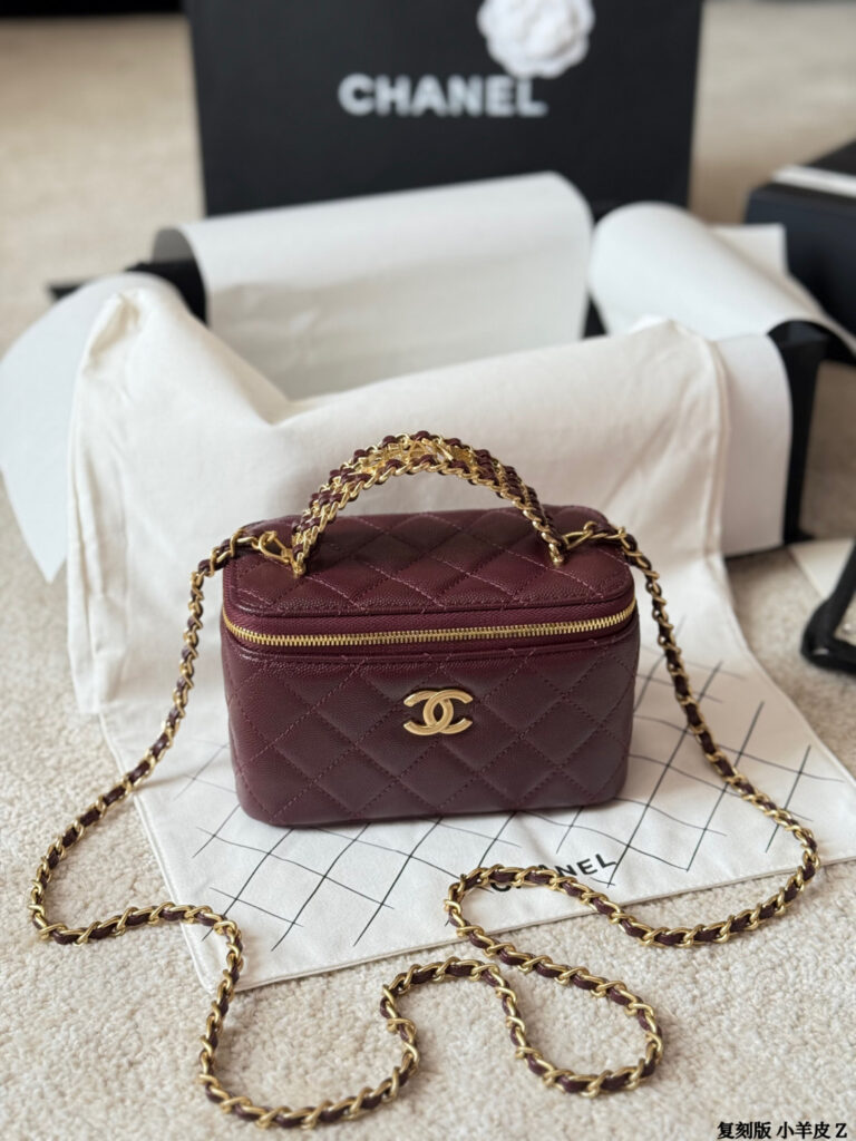Chanel Logo Black Calfskin Leather Crossbody Bag 16 cm editorial product context 1