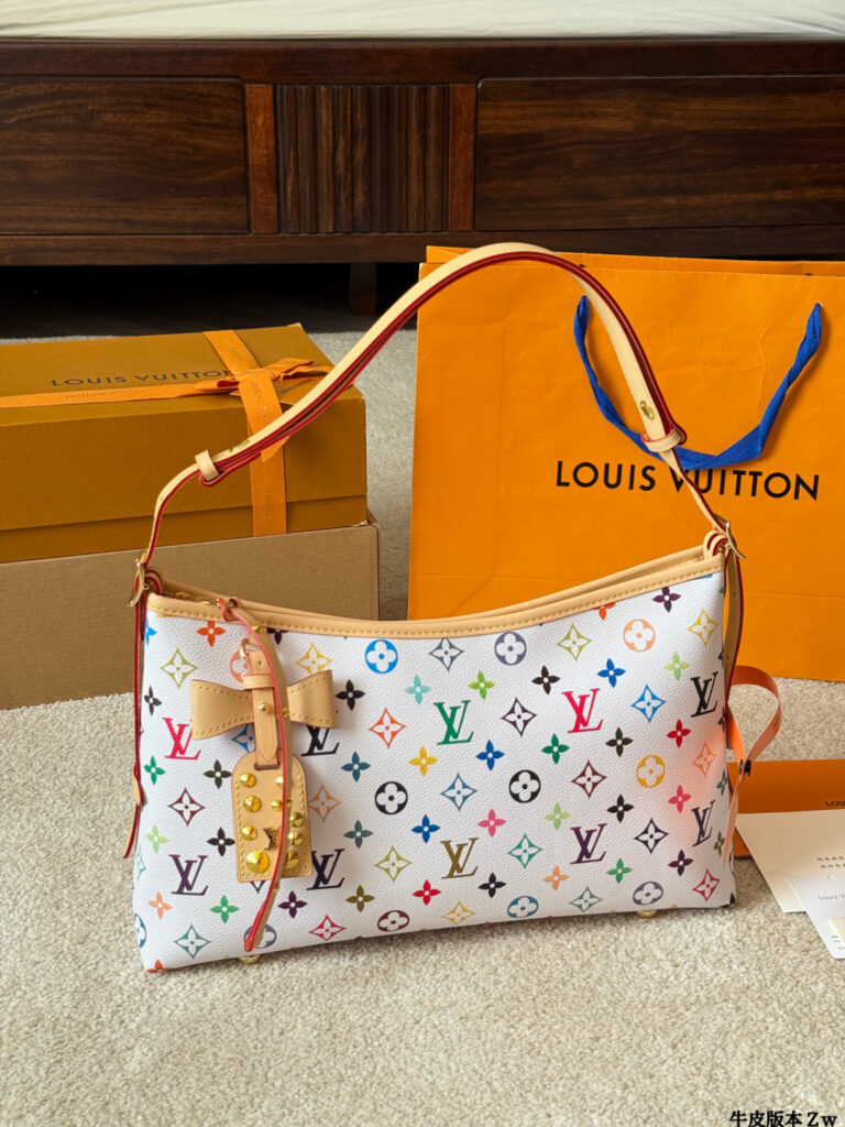 Louis Vuitton Carryall Iv Neverfull Graceful 36 Calfskin Leather Crossbody editorial product context 2