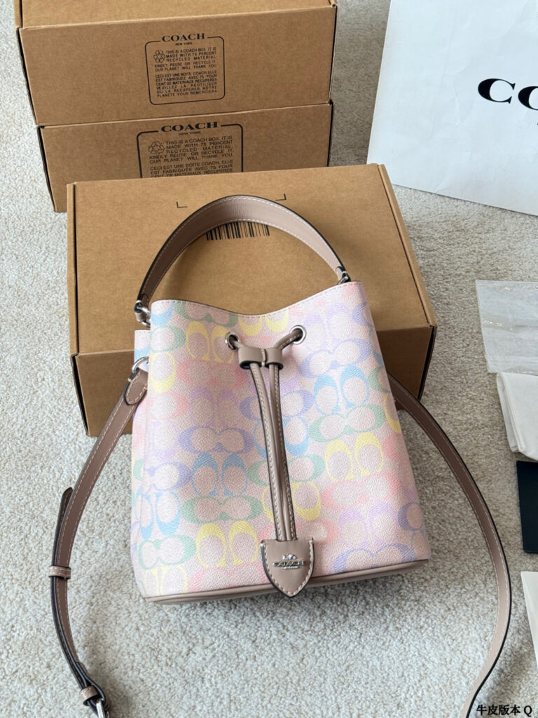 Designer Caoch Rowan 22 Calfskin Leather Crossbody Bag 20 cm editorial product context 3
