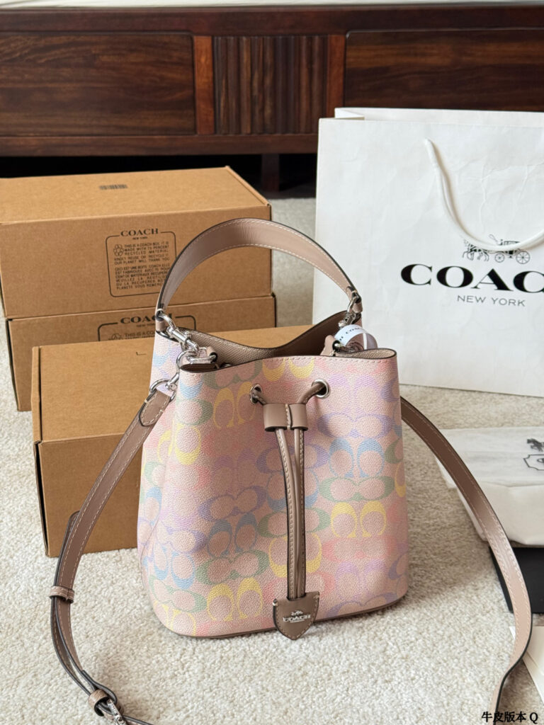 Designer Caoch Rowan 22 Calfskin Leather Crossbody Bag 20 cm editorial product context 2