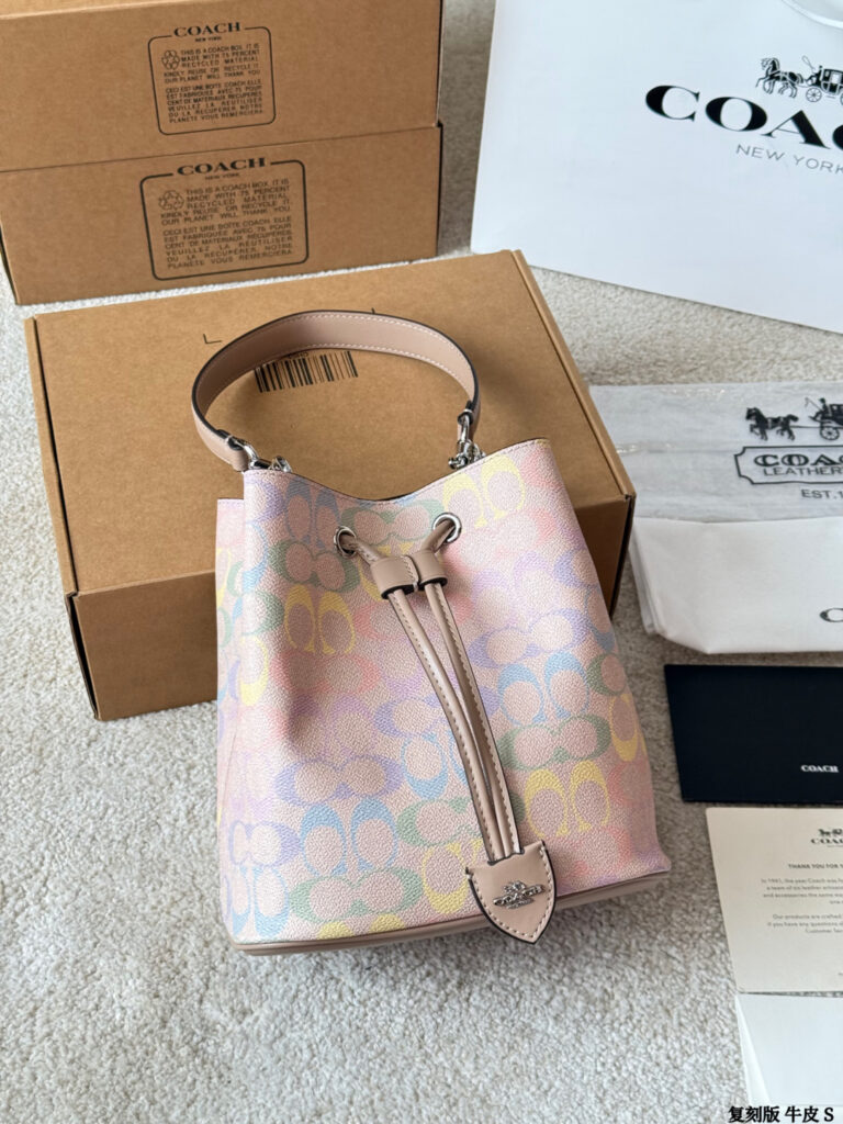 Designer Caoch Rowan 22 Calfskin Leather Crossbody Bag 20 cm editorial product context 3