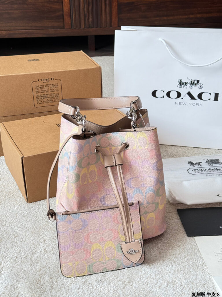 Designer Caoch Rowan 22 Calfskin Leather Crossbody Bag 20 cm editorial product context 2