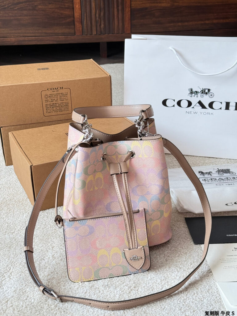 Designer Caoch Rowan 22 Calfskin Leather Crossbody Bag 20 cm editorial product context 1