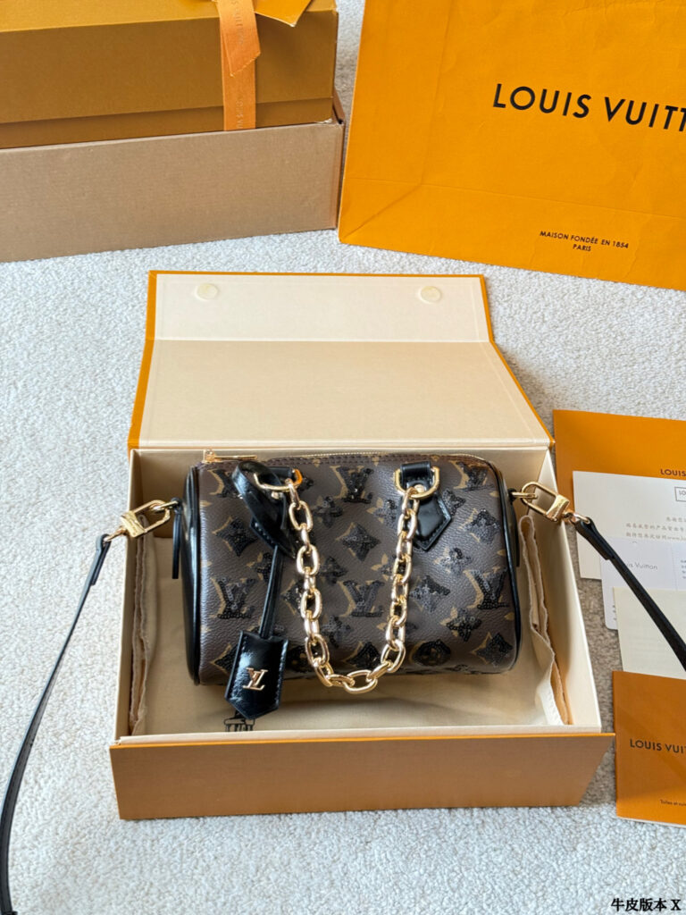 Louis Vuitton 20 Leather Speedy Bag 15 cm editorial product context 3