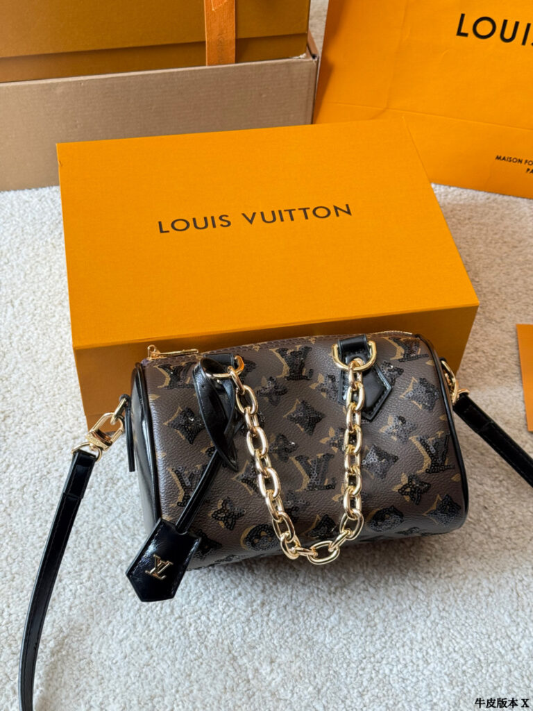 Louis Vuitton 20 Leather Speedy Bag 15 cm editorial product context 2
