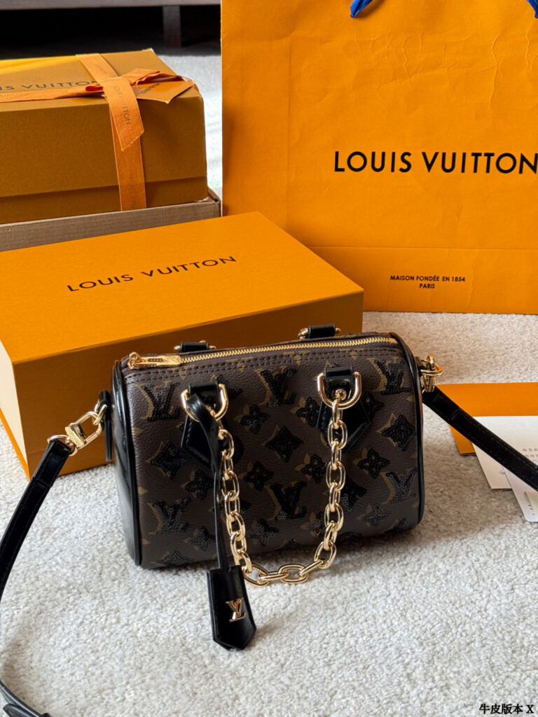 Louis Vuitton 20 Leather Speedy Bag 15 cm editorial product context 1