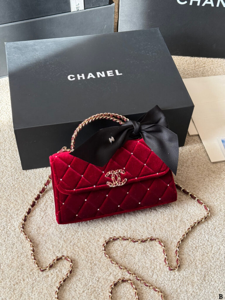 Chanel Kelly Black Calfskin Leather Crossbody Bag editorial product context 2