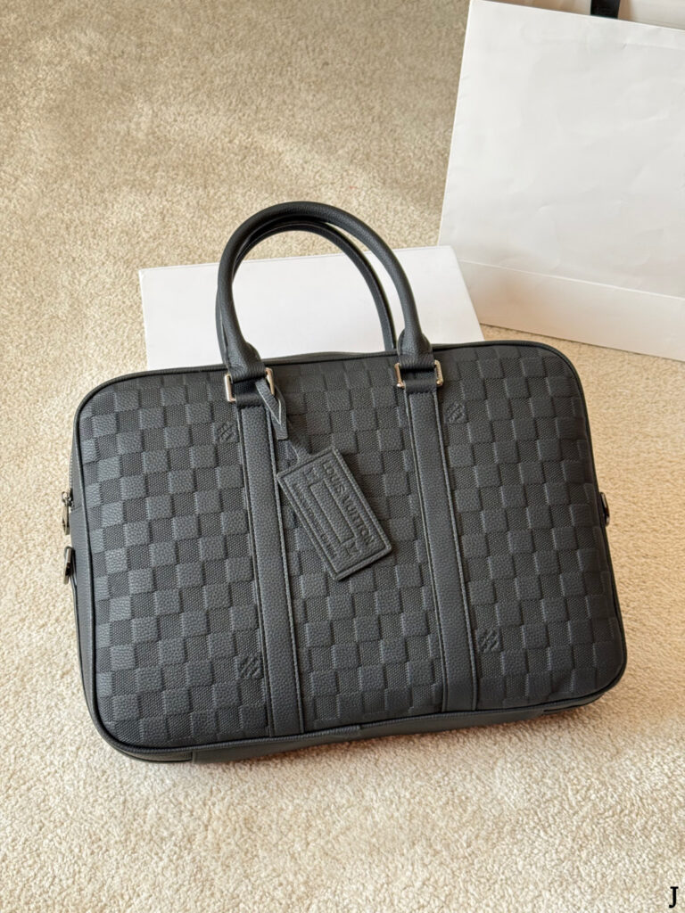 Louis Vuitton Logo 40 Calfskin Leather Crossbody Bag 30 cm editorial product context 2