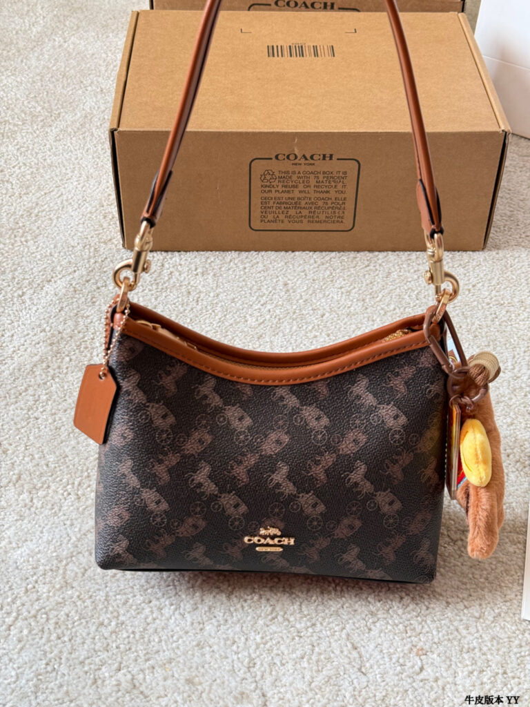 Coach Laurel 19 Leather Bag 14 cm editorial product context 2