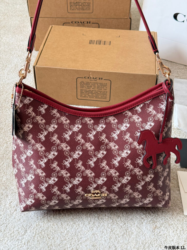 Coach Laurel 28 Leather Bag 25 cm editorial product context 3