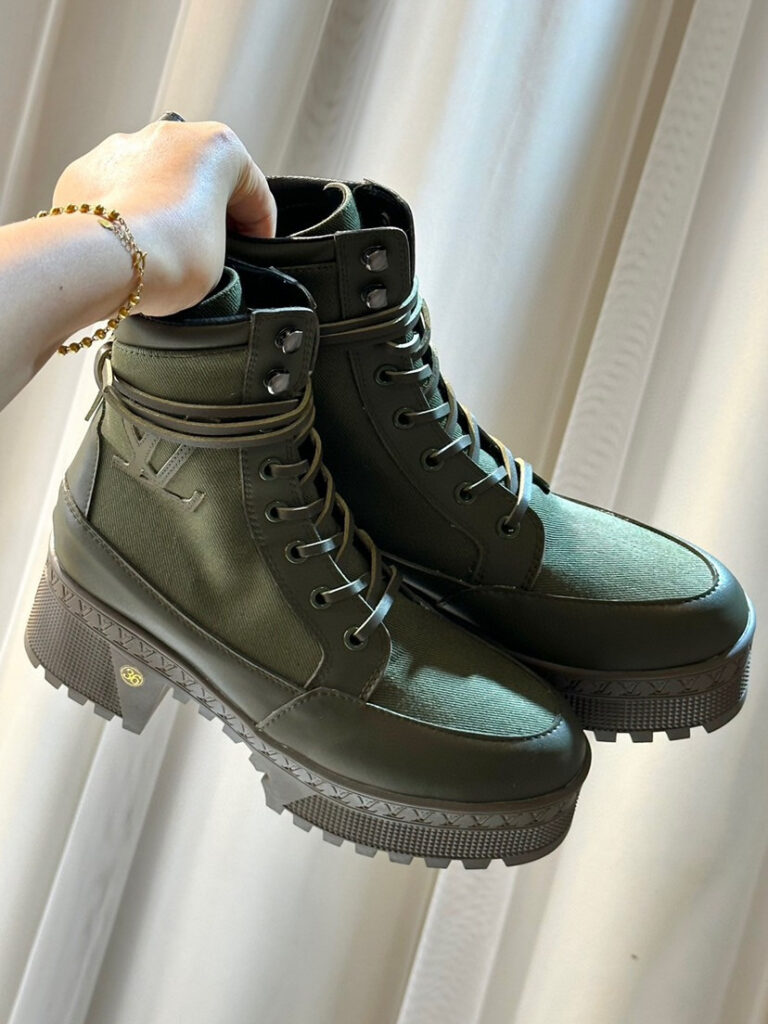 Louis Vuitton boots editorial product context 1