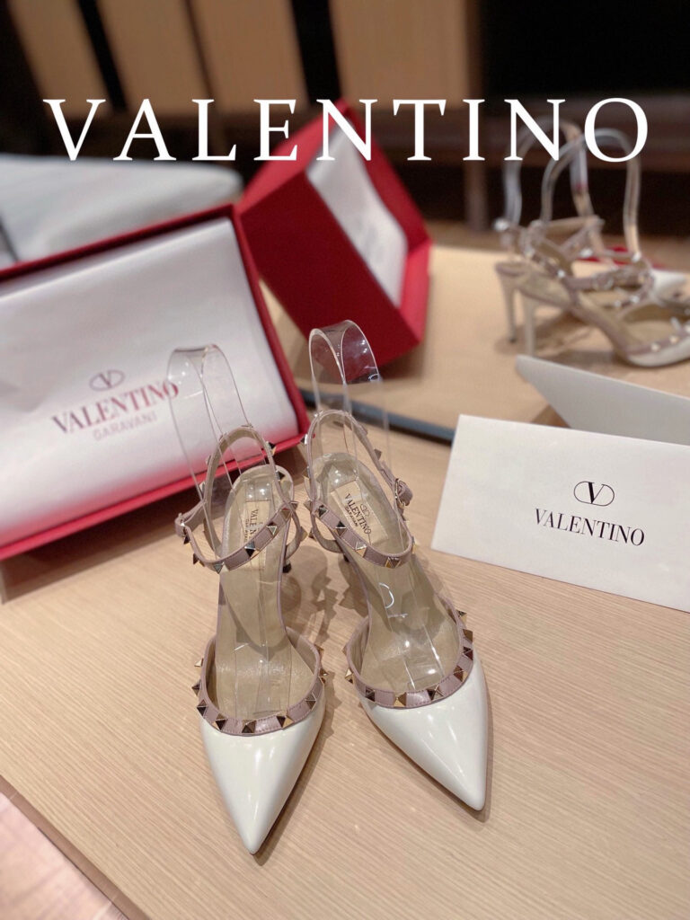 Valentino Rockstud Sandals editorial product context 1