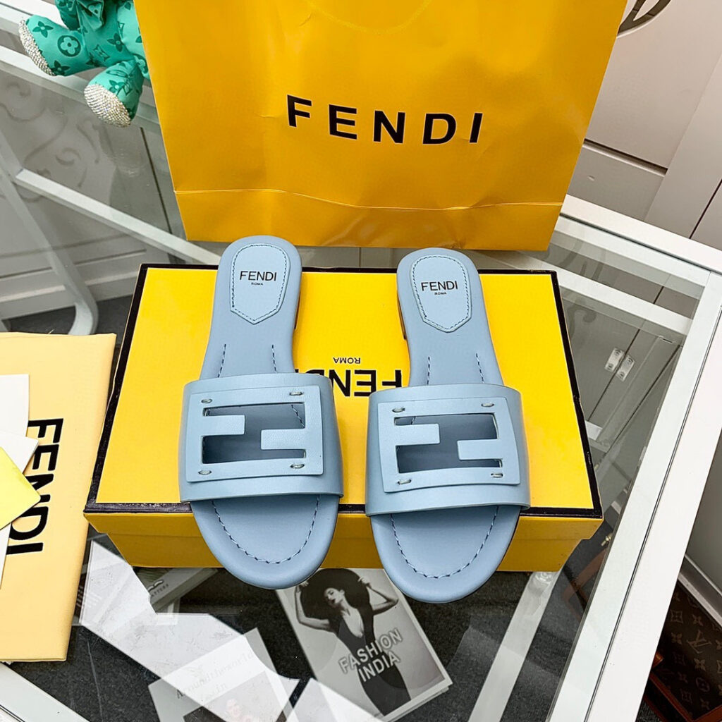 Fendi Signature Clutch editorial product context 1