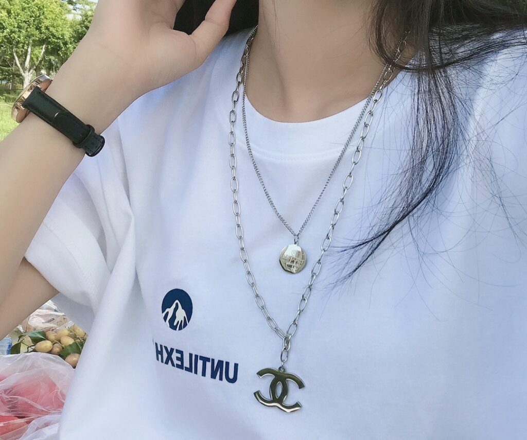 Designer Necklace editorial product context 2