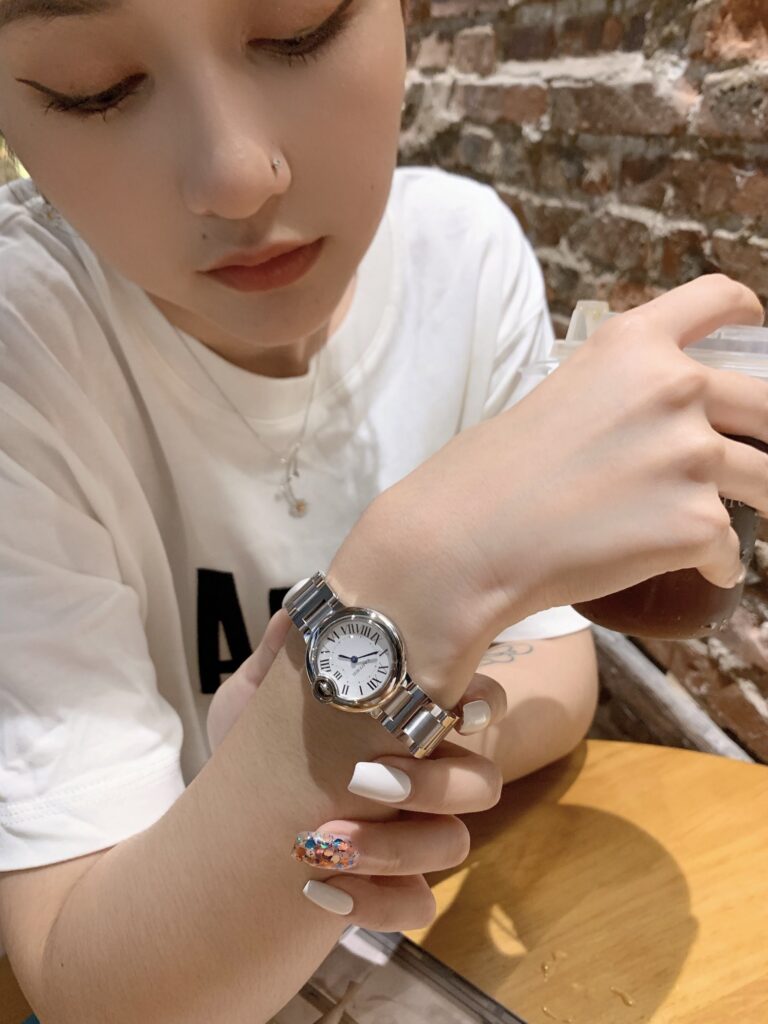 Cartier Ballon Bleu Metal Blue Ring editorial product context 2