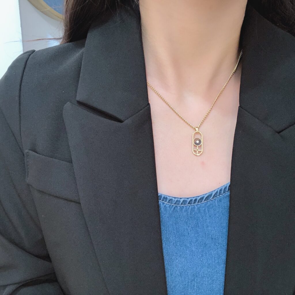 Designer Necklace editorial product context 2