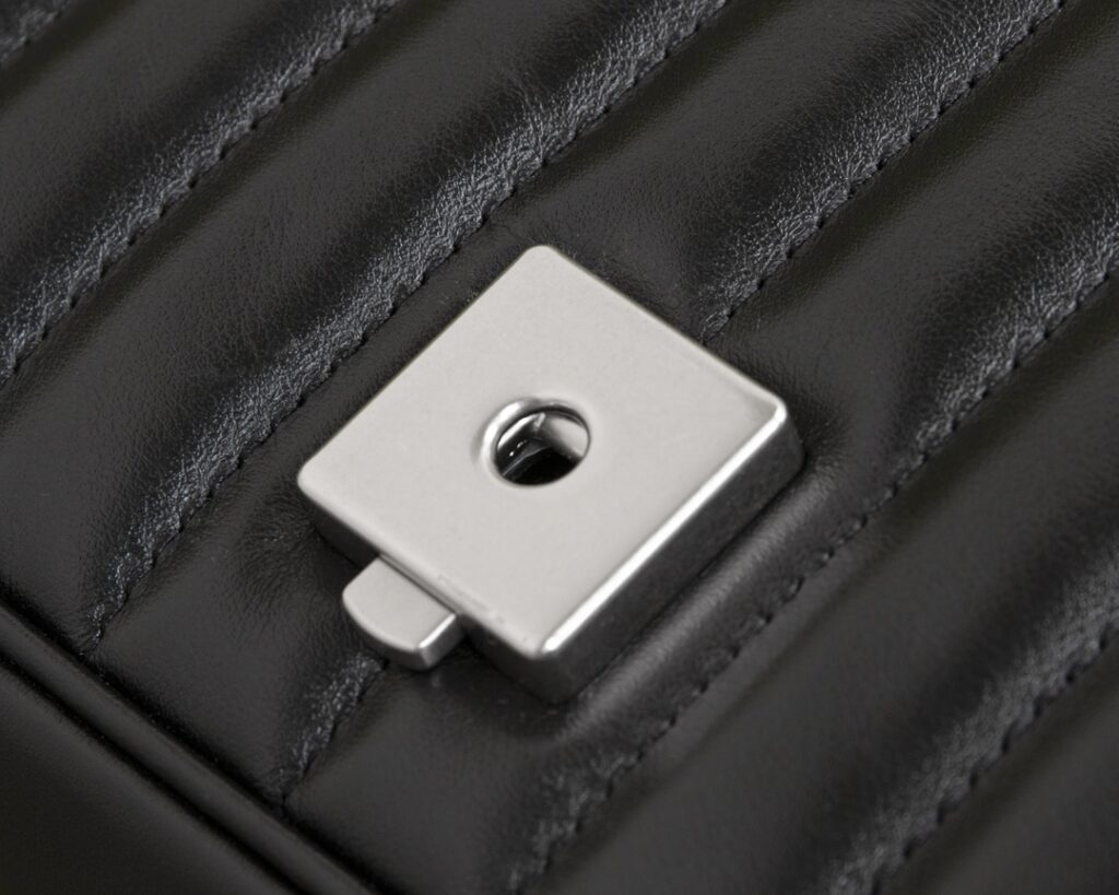 Designer Qt V Bag editorial product context 1