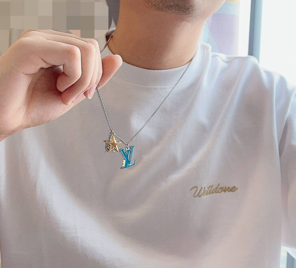 Designer Necklace 60 cm editorial product context 3