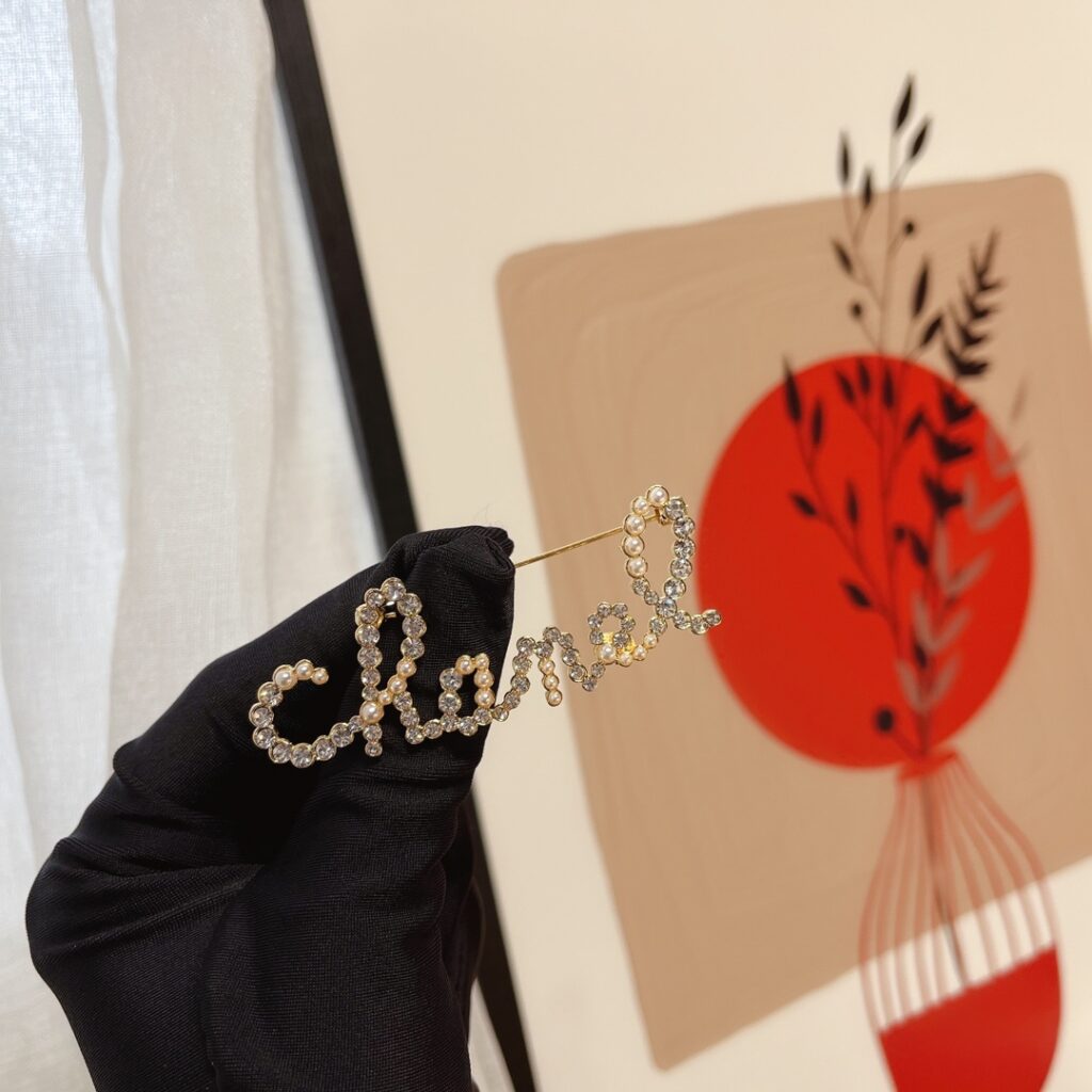 Designer D073 Brooch editorial product context 1
