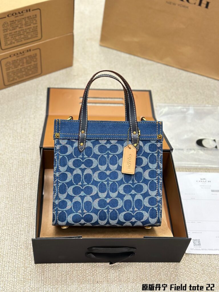 Coach Field Small Calfskin Leather Crossbody Bag 22 x 11 x 20 cm editorial product context 2