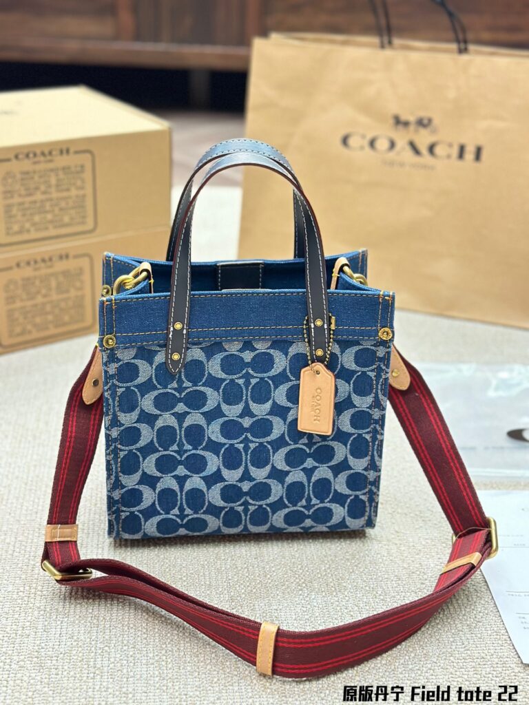 Coach Field Small Calfskin Leather Crossbody Bag 22 x 11 x 20 cm editorial product context 3