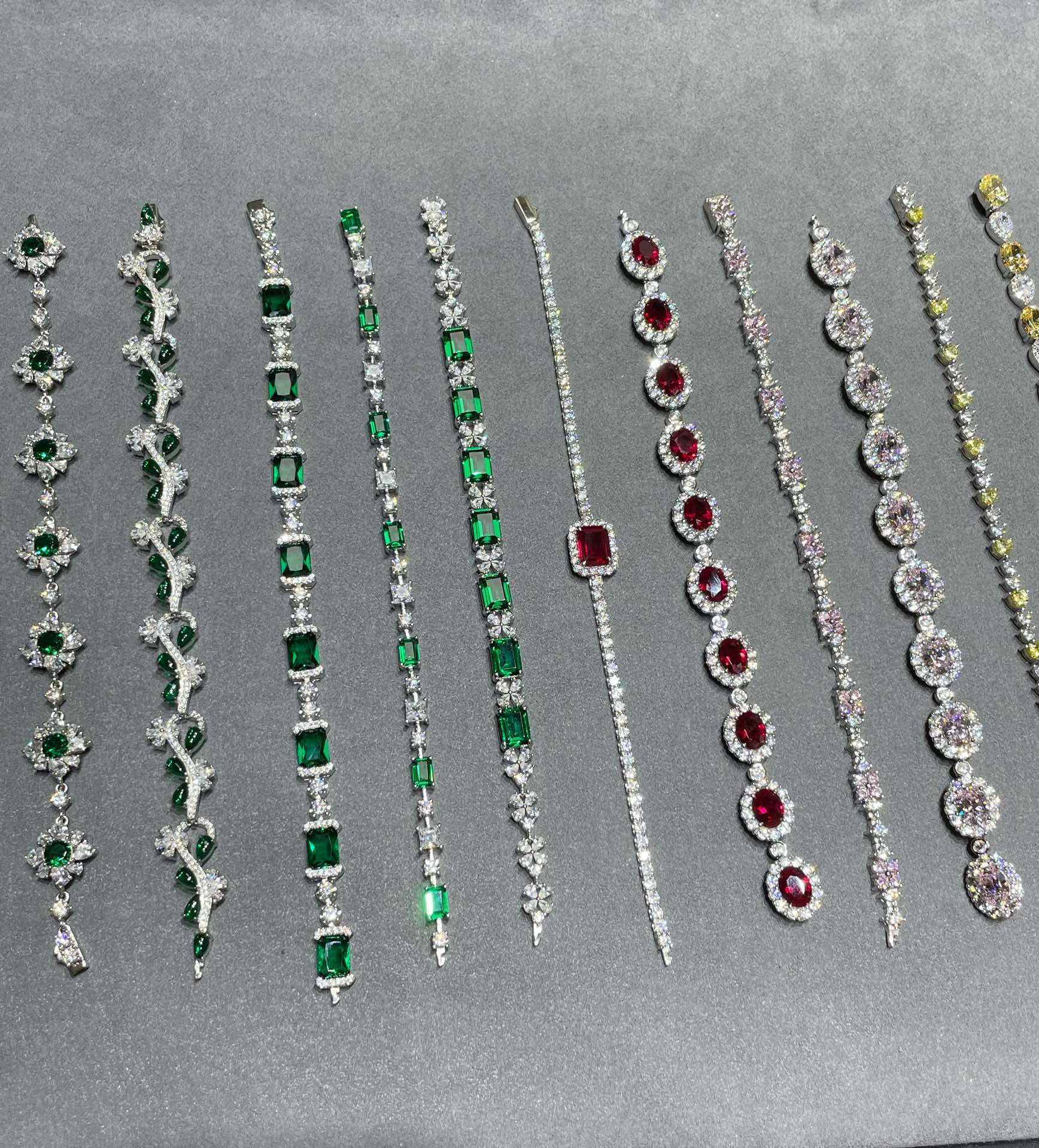Designer Unknown curated collection OF bracelets featuring