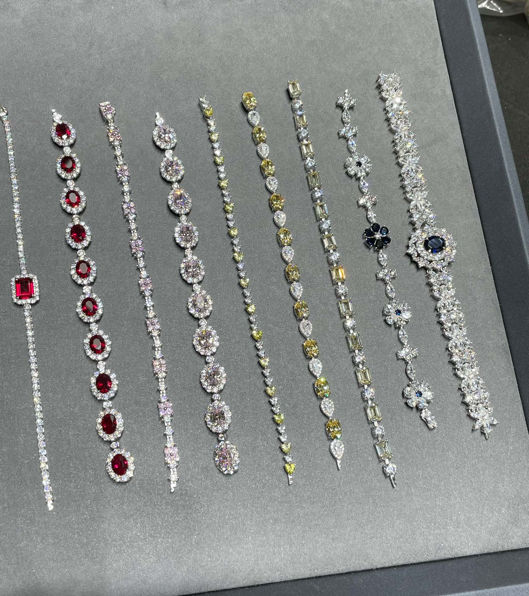 Designer Unknown curated collection OF bracelets featuring