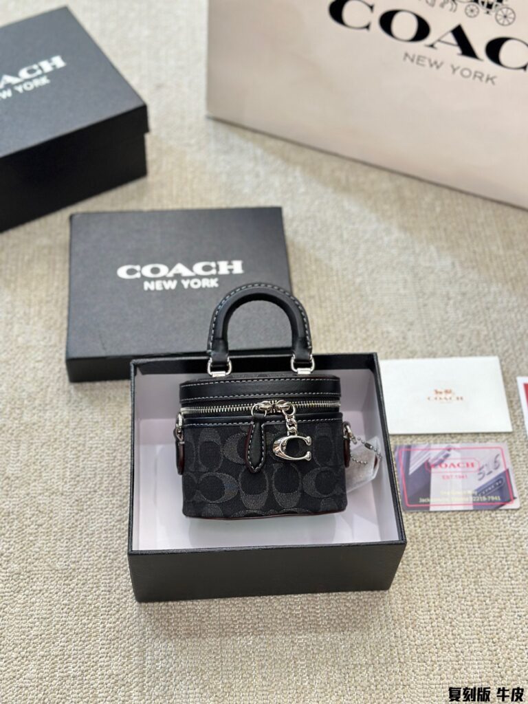 Coach Material Includes Bo Calfskin Leather Bag 11 x 9 cm editorial product context 1