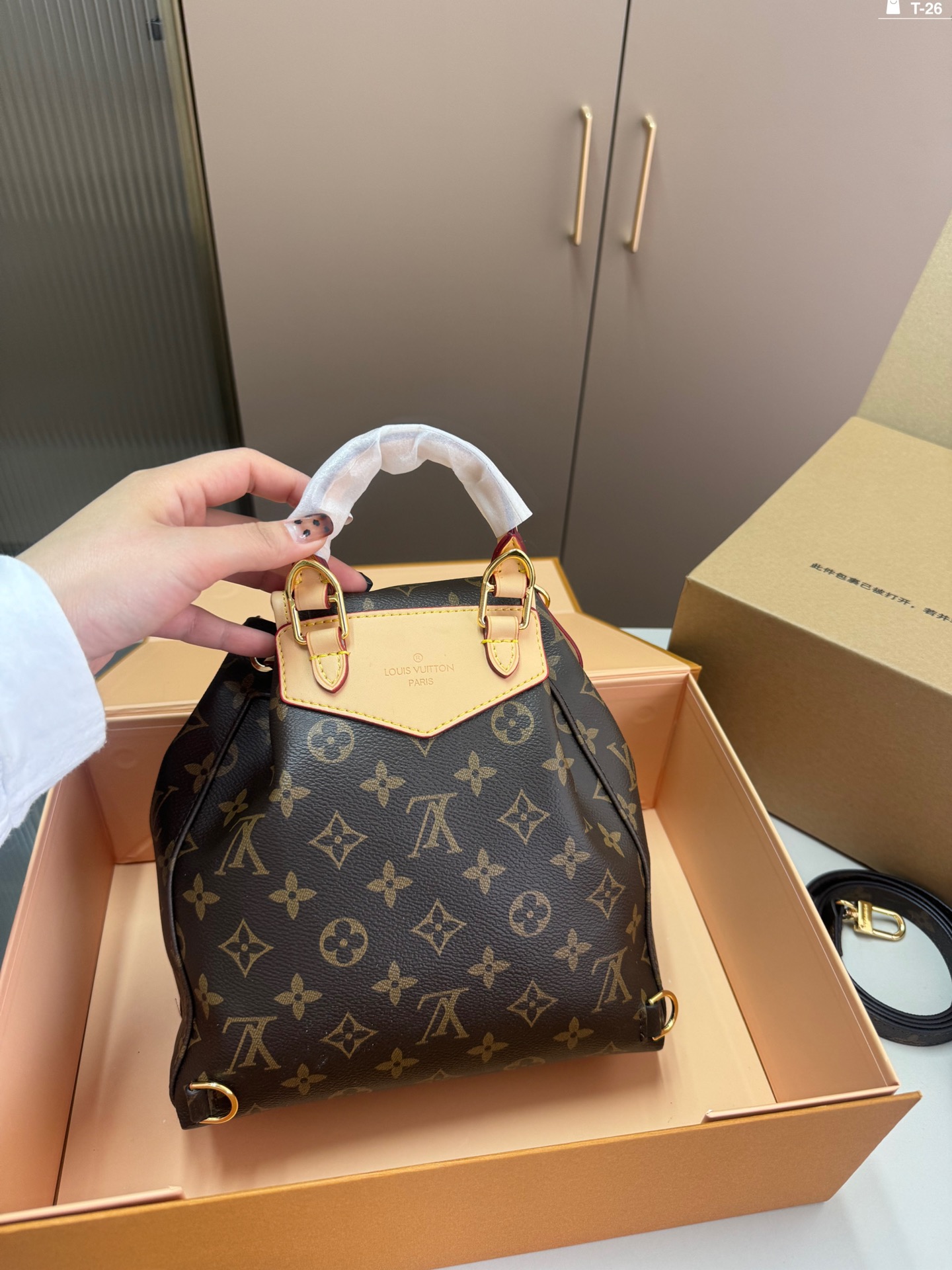 Louis Vuitton p160 Duma 2024 BB T-26-2 22 23 Small Backpack