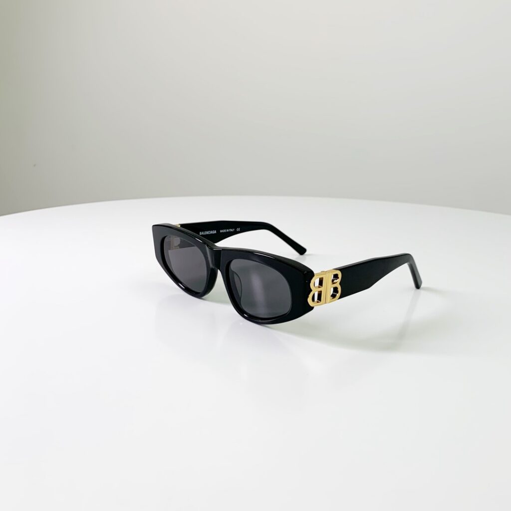 Balenciaga Metal Black Ring editorial product context 3