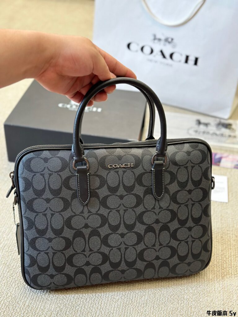 Coach Track White Bag 26 cm editorial product context 3