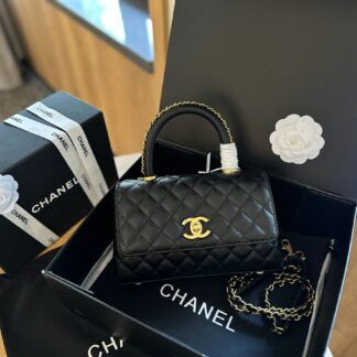 Luxury p145 size coco handle Large Handbag