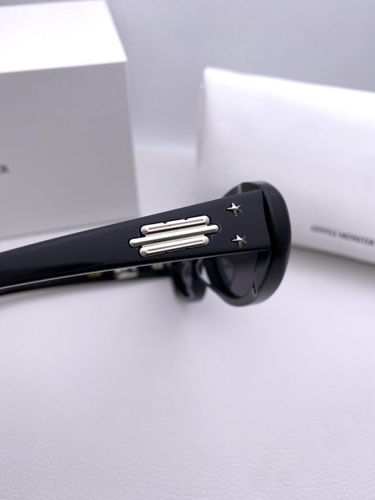 Gentle Monster Sunglasses Black Piece editorial product context 3