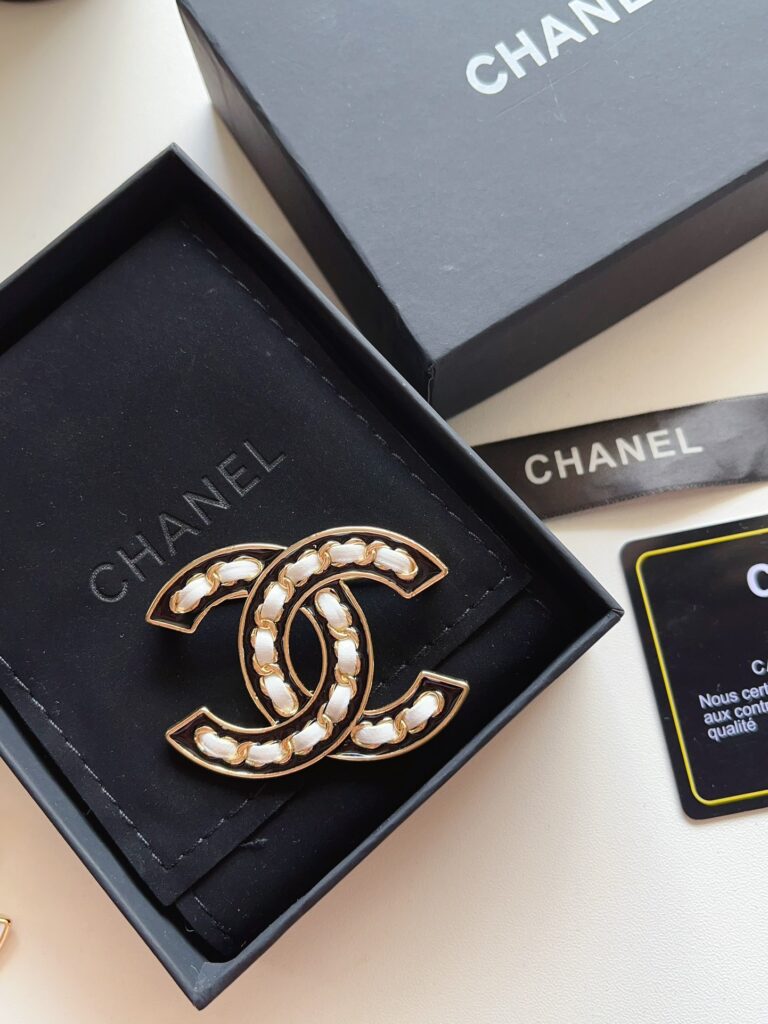Designer D163 Brooch editorial product context 2