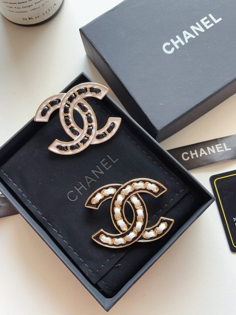 Designer D163 Brooch editorial product context 3