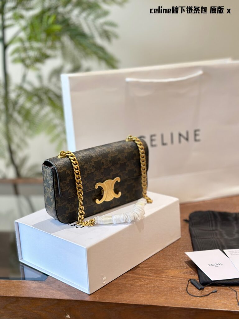 Celine Ava Triomphe Leather Backpack 20 x 10 x 4 cm editorial product context 2
