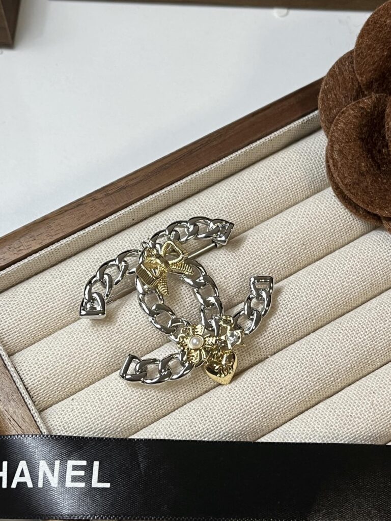 Designer D173 Brooch editorial product context 2