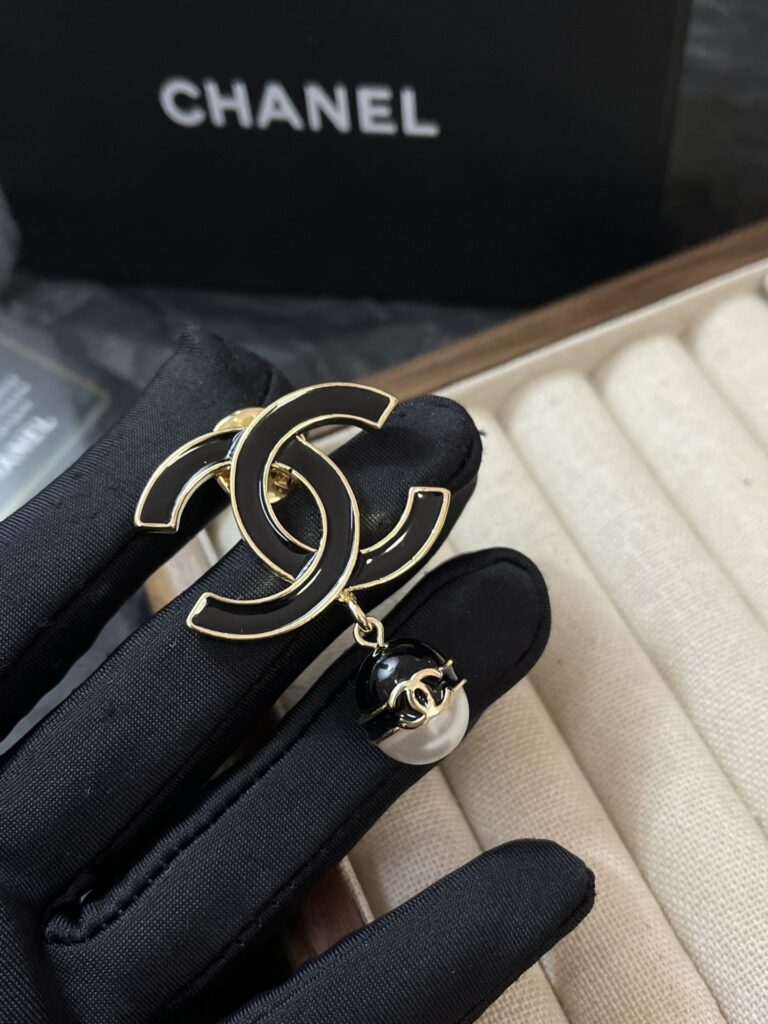 Designer D175 Brooch editorial product context 2