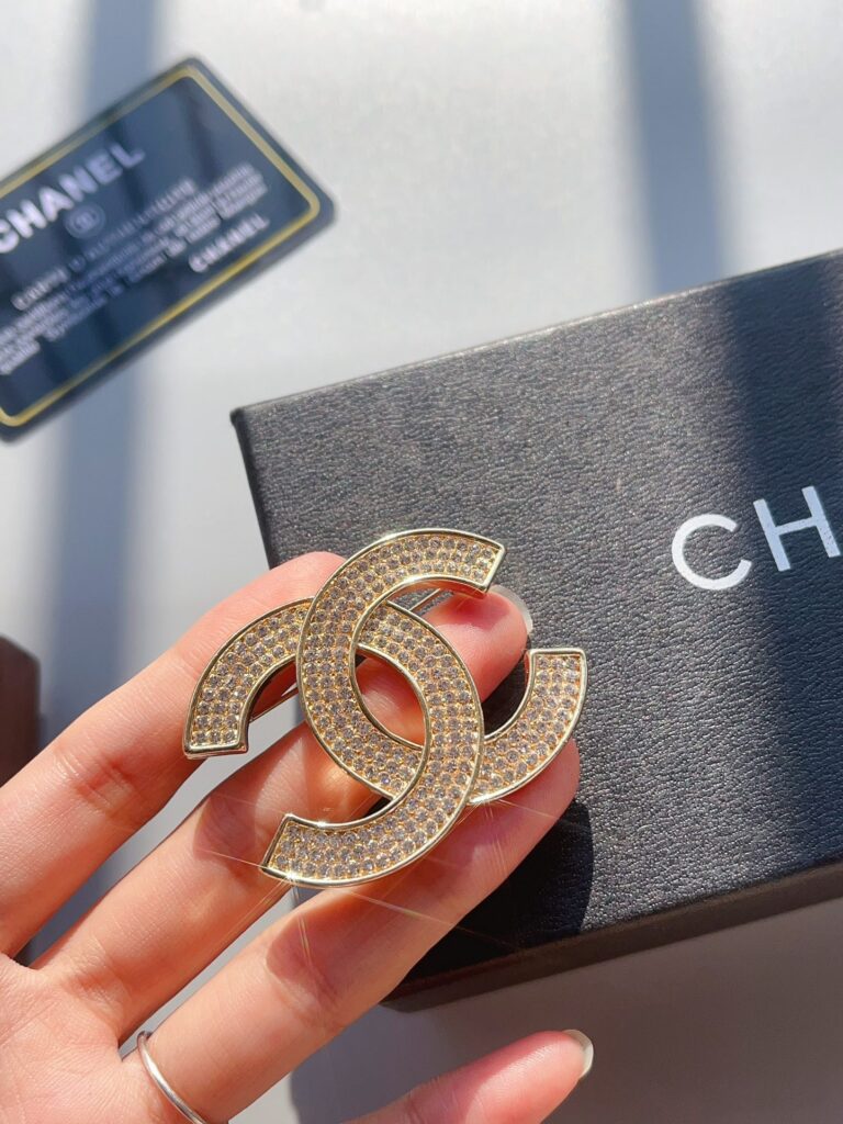 Designer D176 Brooch editorial product context 2