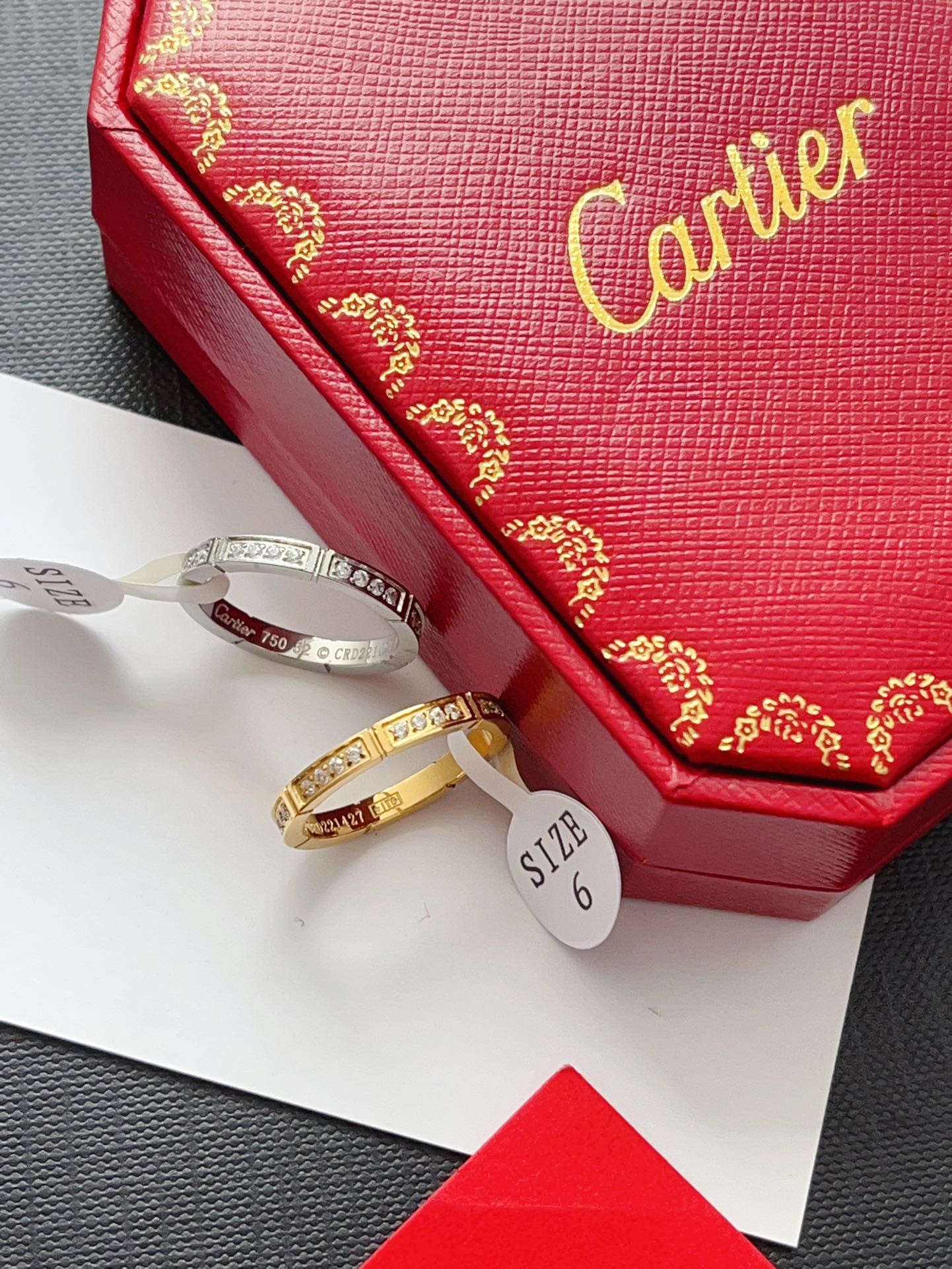 Luxury J123 CNC Ring