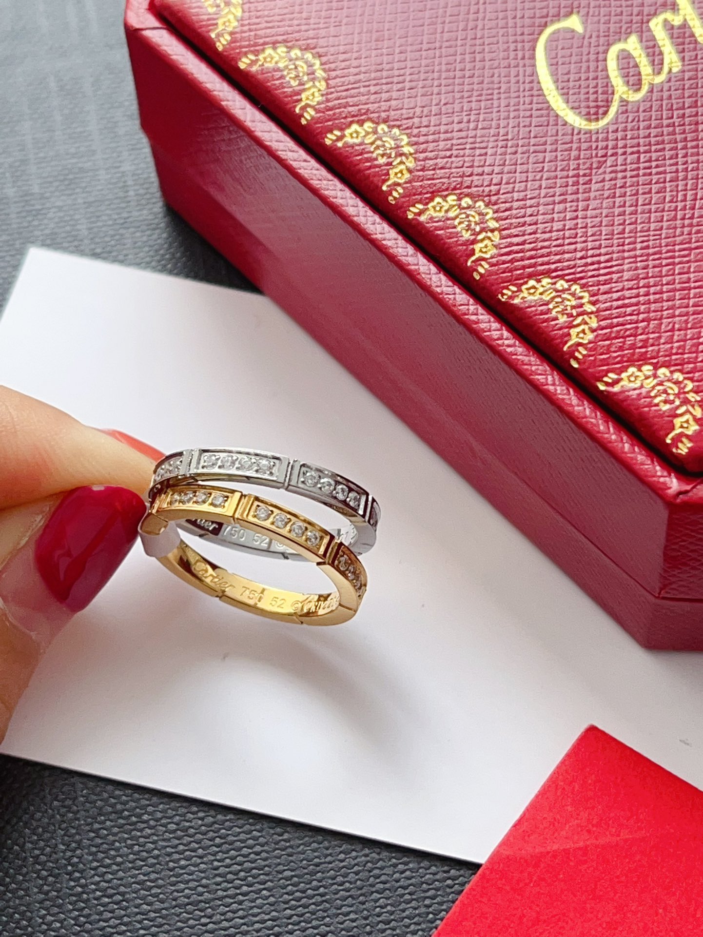 Luxury J123 CNC Ring