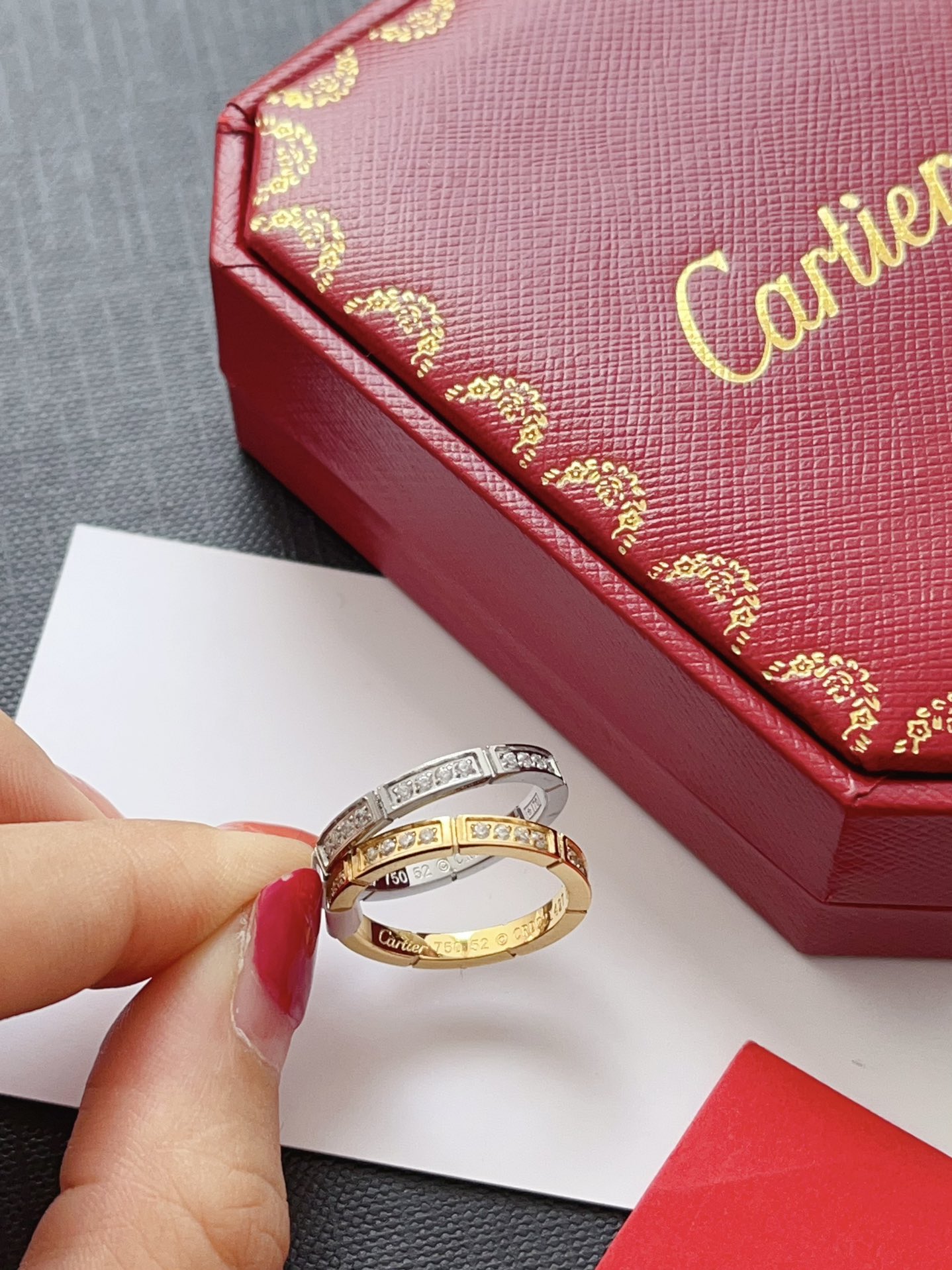 Luxury J123 CNC Ring
