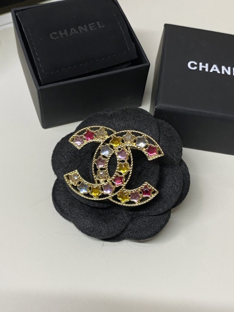 Designer D182 Brooch editorial product context 3