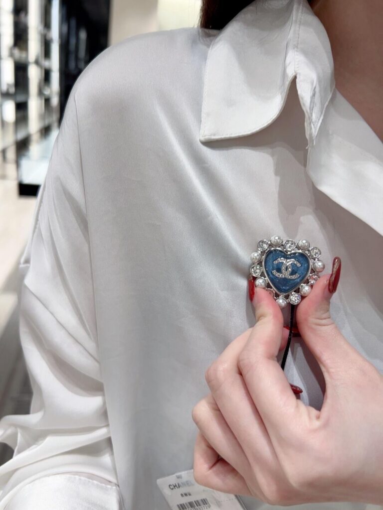 Designer D184 Brooch editorial product context 3