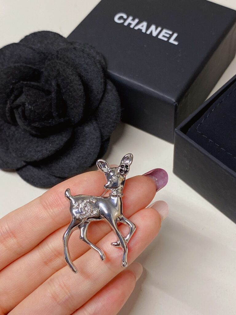 Designer D185 Brooch editorial product context 2